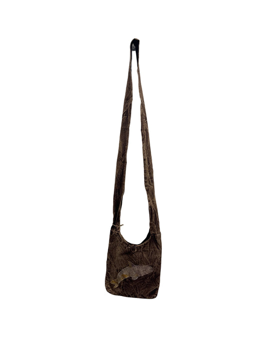 KD-11-BNCrossbody Small Dolphin Brown