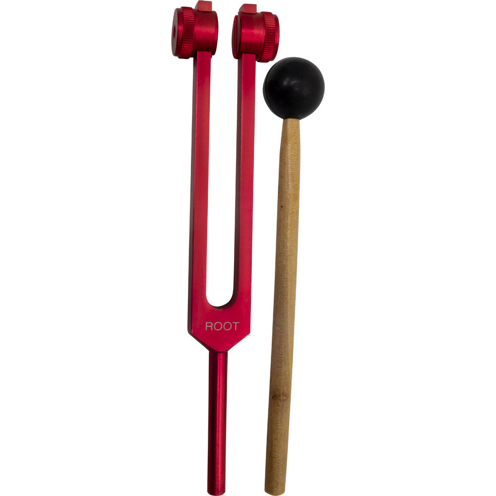 31561 Weighted Tuning Fork- 7 Chakras w/ Bags - Tuned (Set of 7)