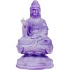 32259 Frosted Meditating Kwan Yin Purple
