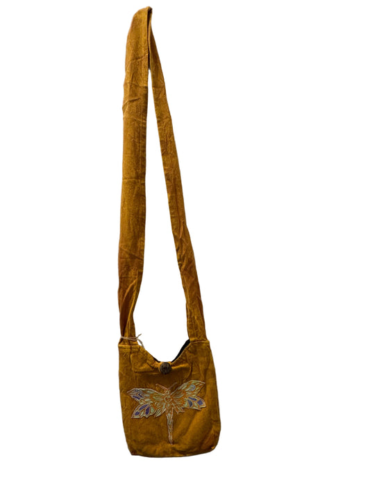 KA-10-LO Boho Crossbody Dragonfly Orange