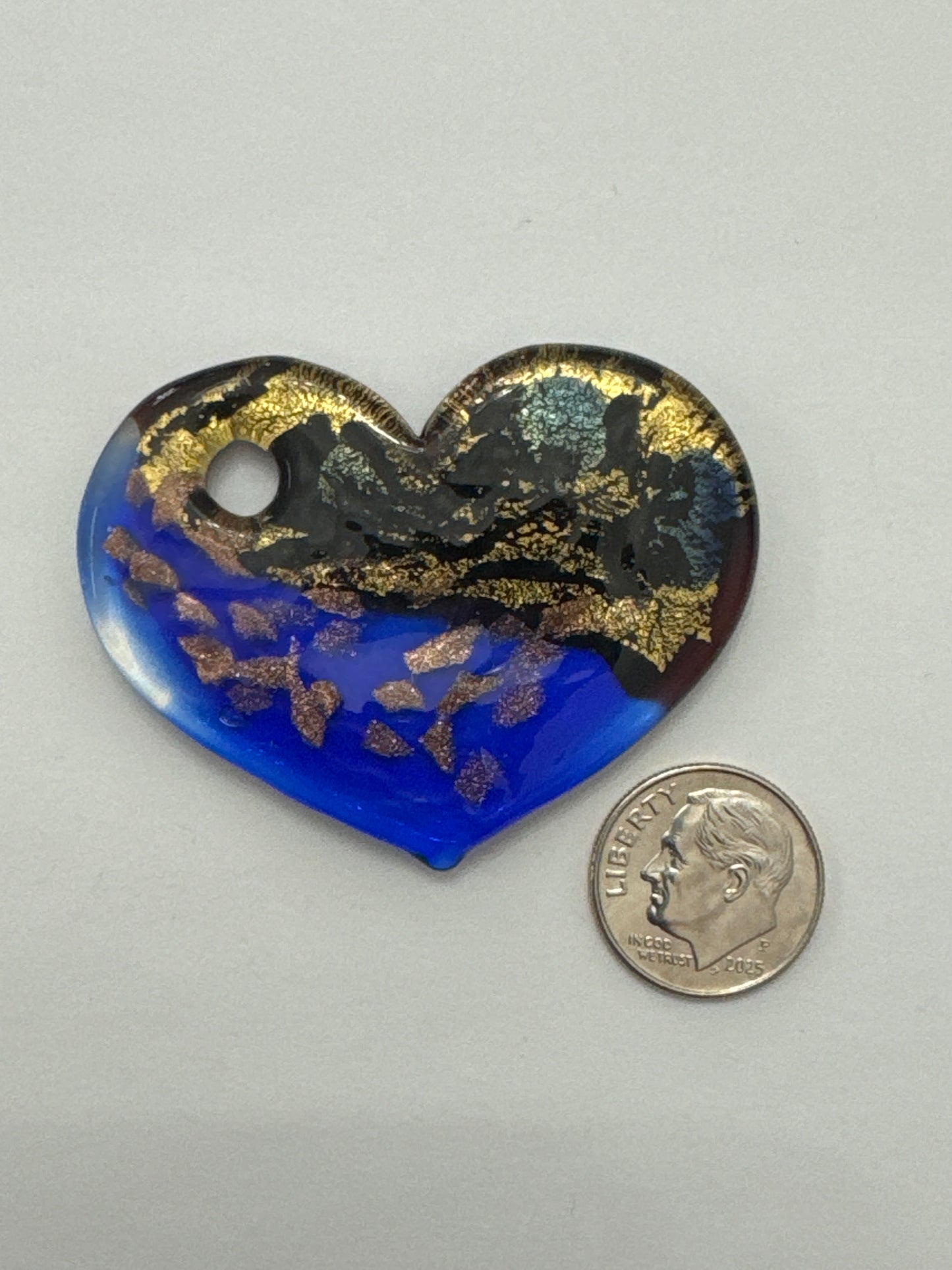 Pendant Golden Heart Activation
