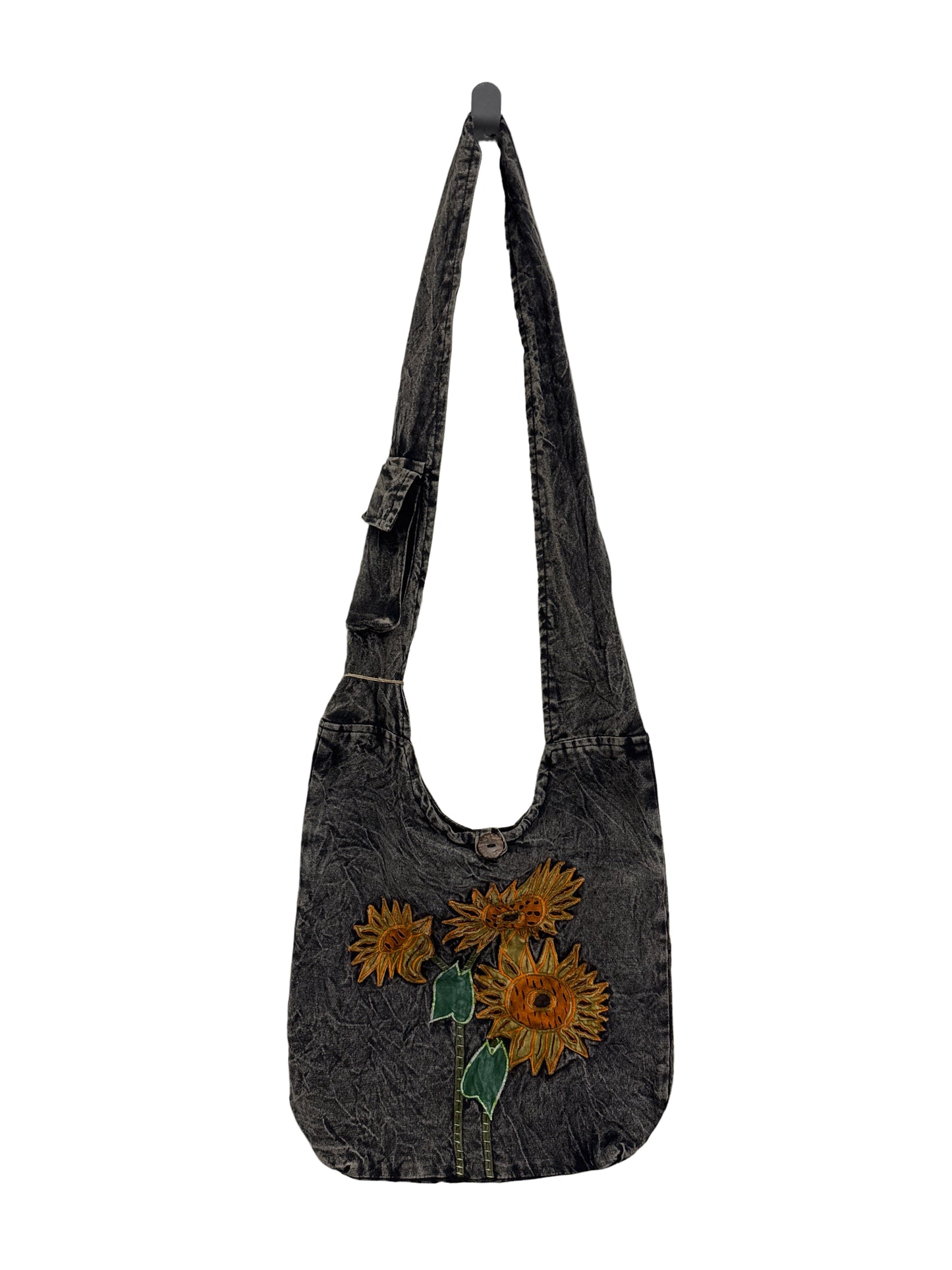 KS-20 Crossbody Sling Sunflower Blk