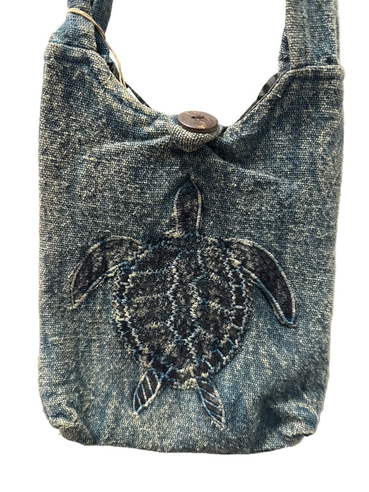 KD-09-BLCrossbody Sea Turtle Lt Blue
