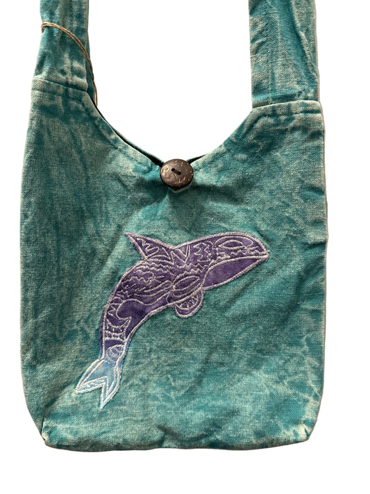 KD-11-TLCrossbody Small Dolphin Teal