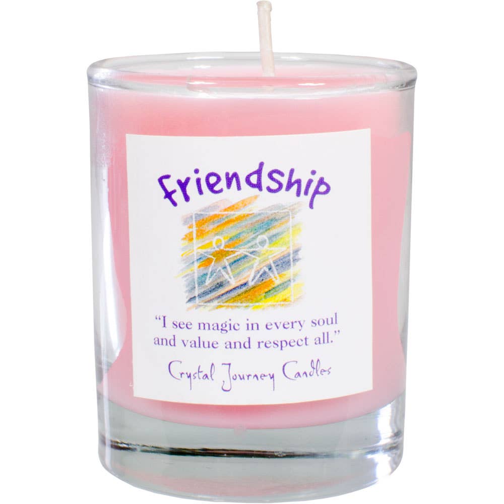 Soy Herbal Filled Votive Friendship
