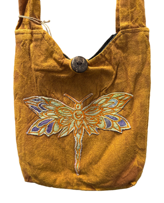 KA-10-LO Boho Crossbody Dragonfly Orange