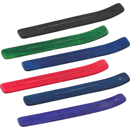 89112 Wood Incense Holder Assorted Color