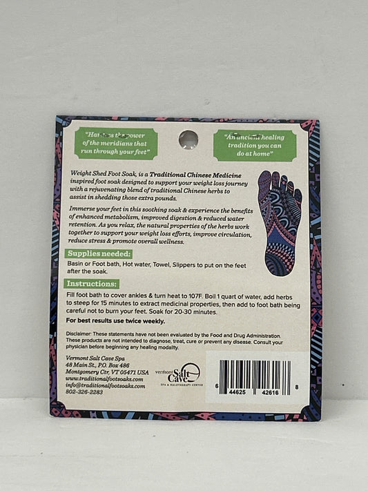 FSWS Foot Soak Weight Shed