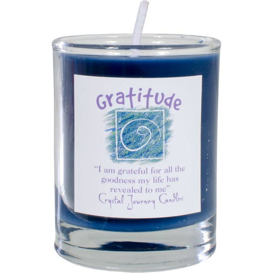 Soy Herbal Filled Votive Gratitude