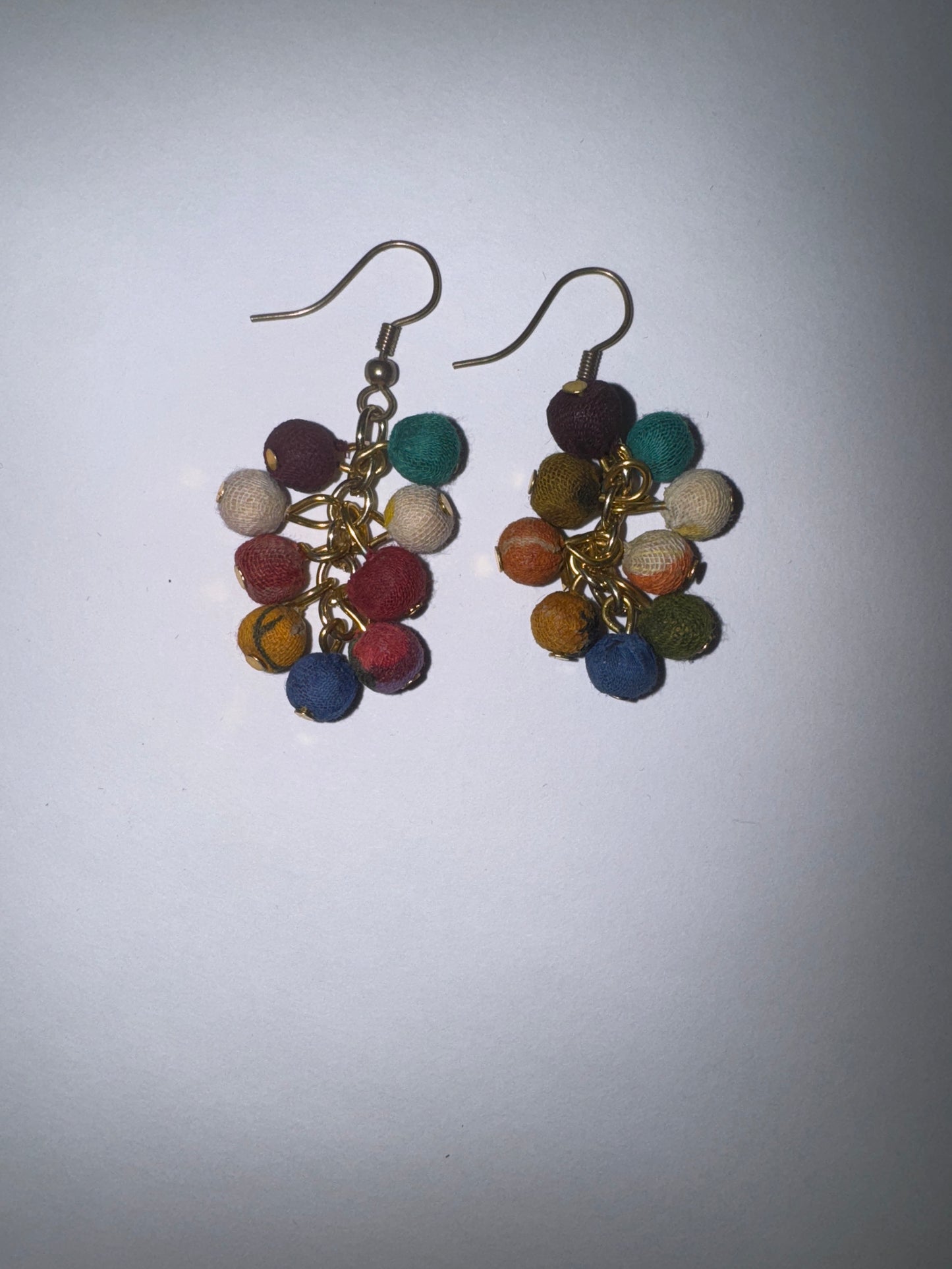 E5015 Earrings Aasha Cluster Dangle