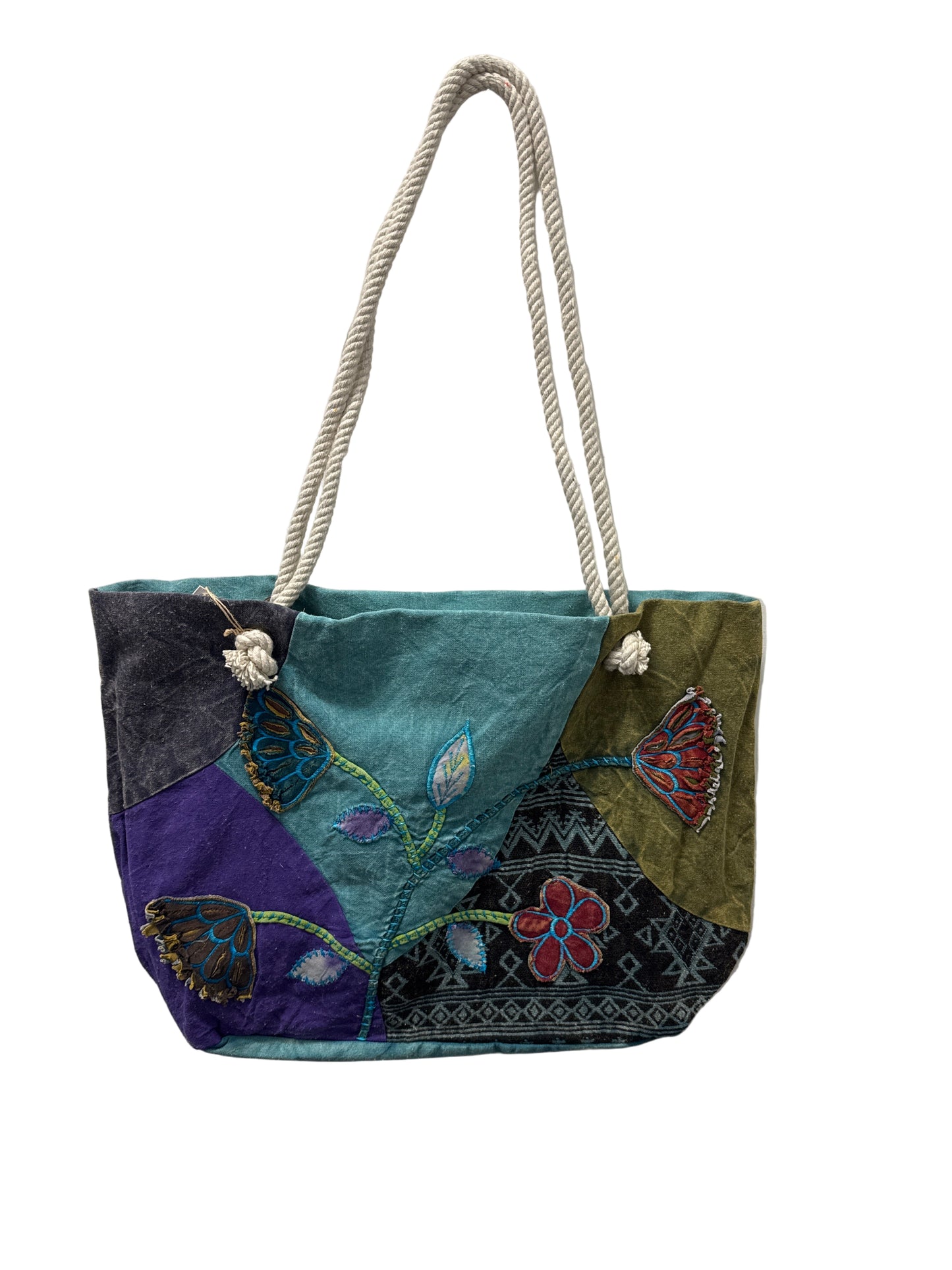 Tote Bag Patchwork Lrge