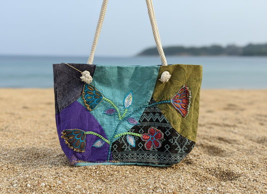 Tote Bag Patchwork Lrge