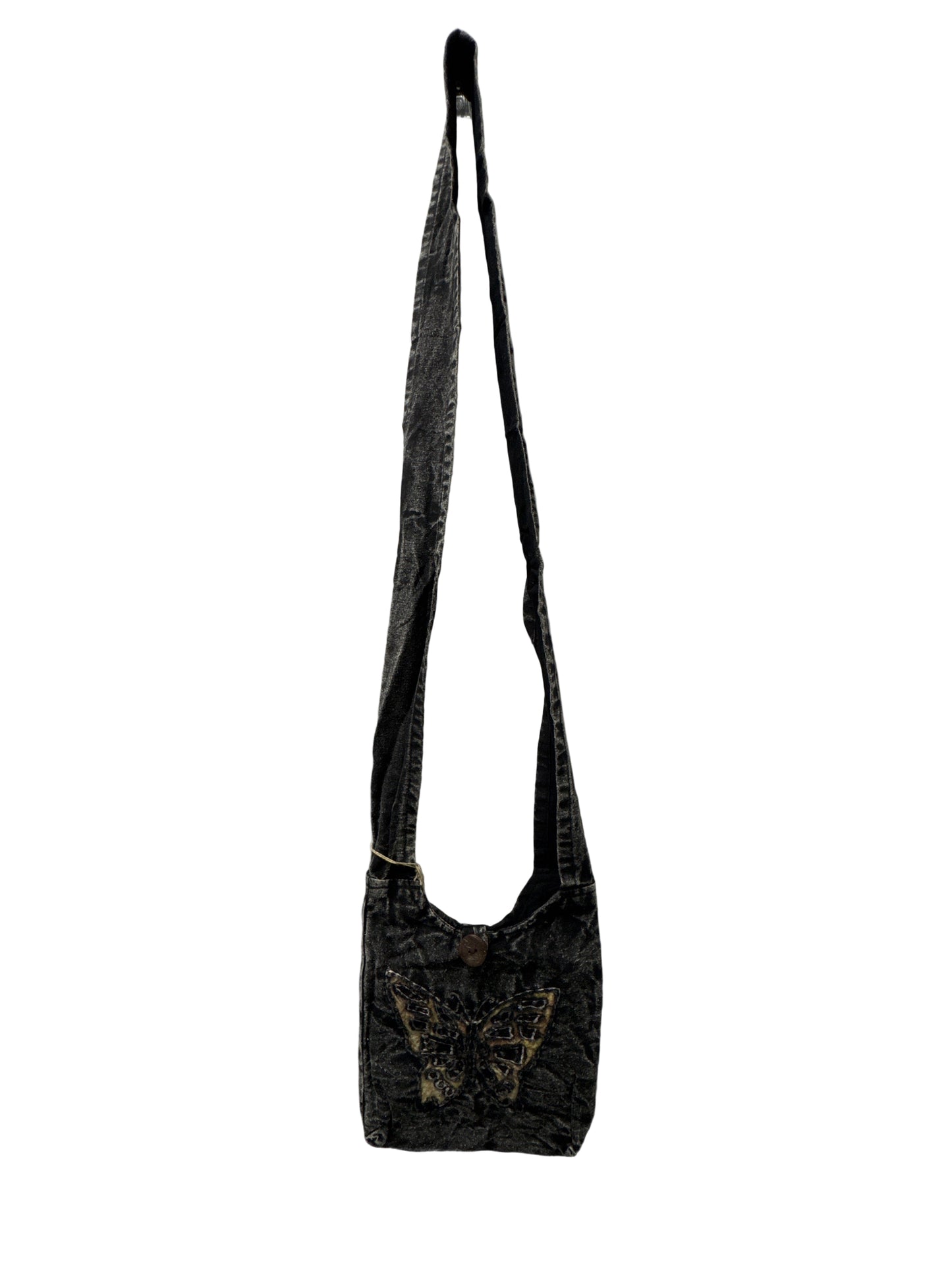 KR-302-BK Butterfly Small Crossbody Black