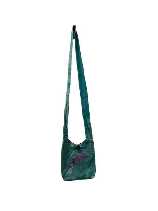 KD-11-TLCrossbody Small Dolphin Teal