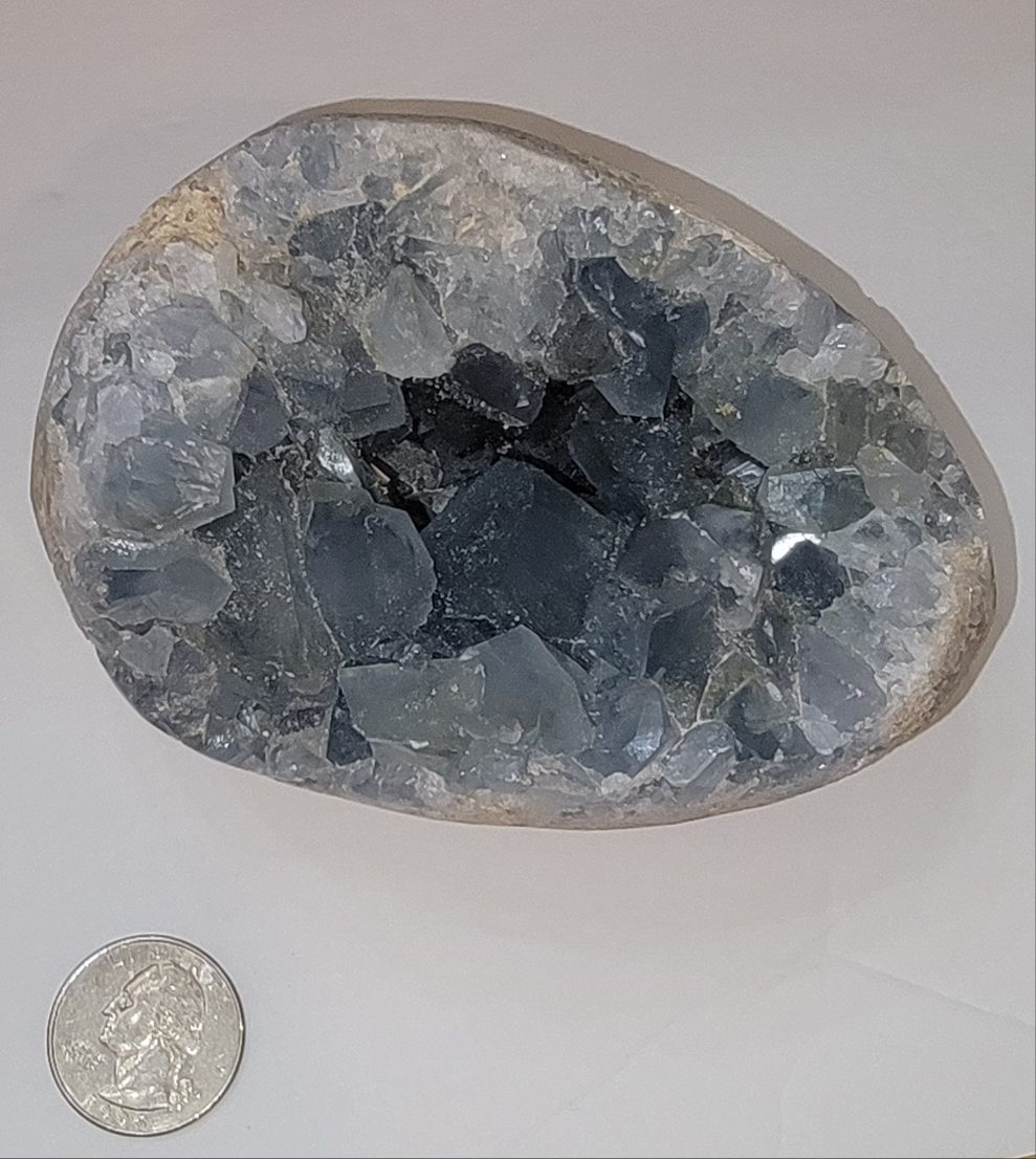 CWCEL05 Celestite Clusters Egg