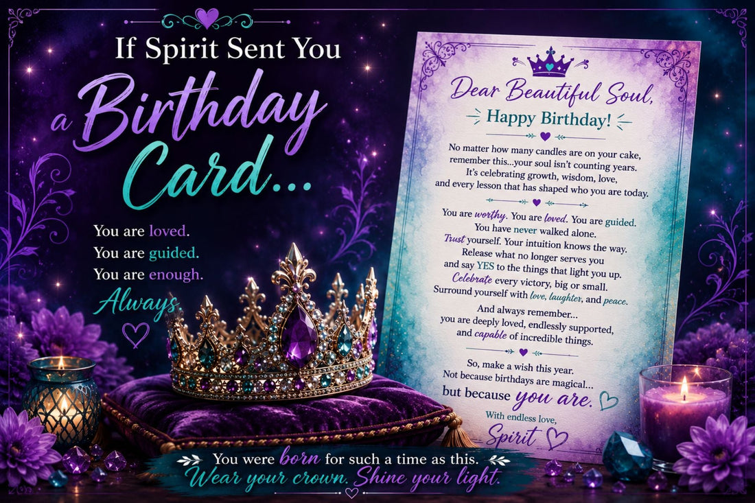 If Spirit Sent You a Birthday Card...
