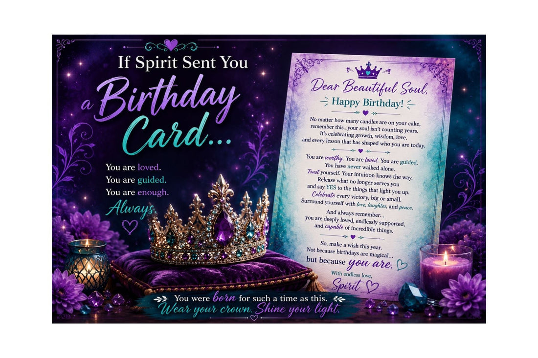 if spirit sent you a birthday card