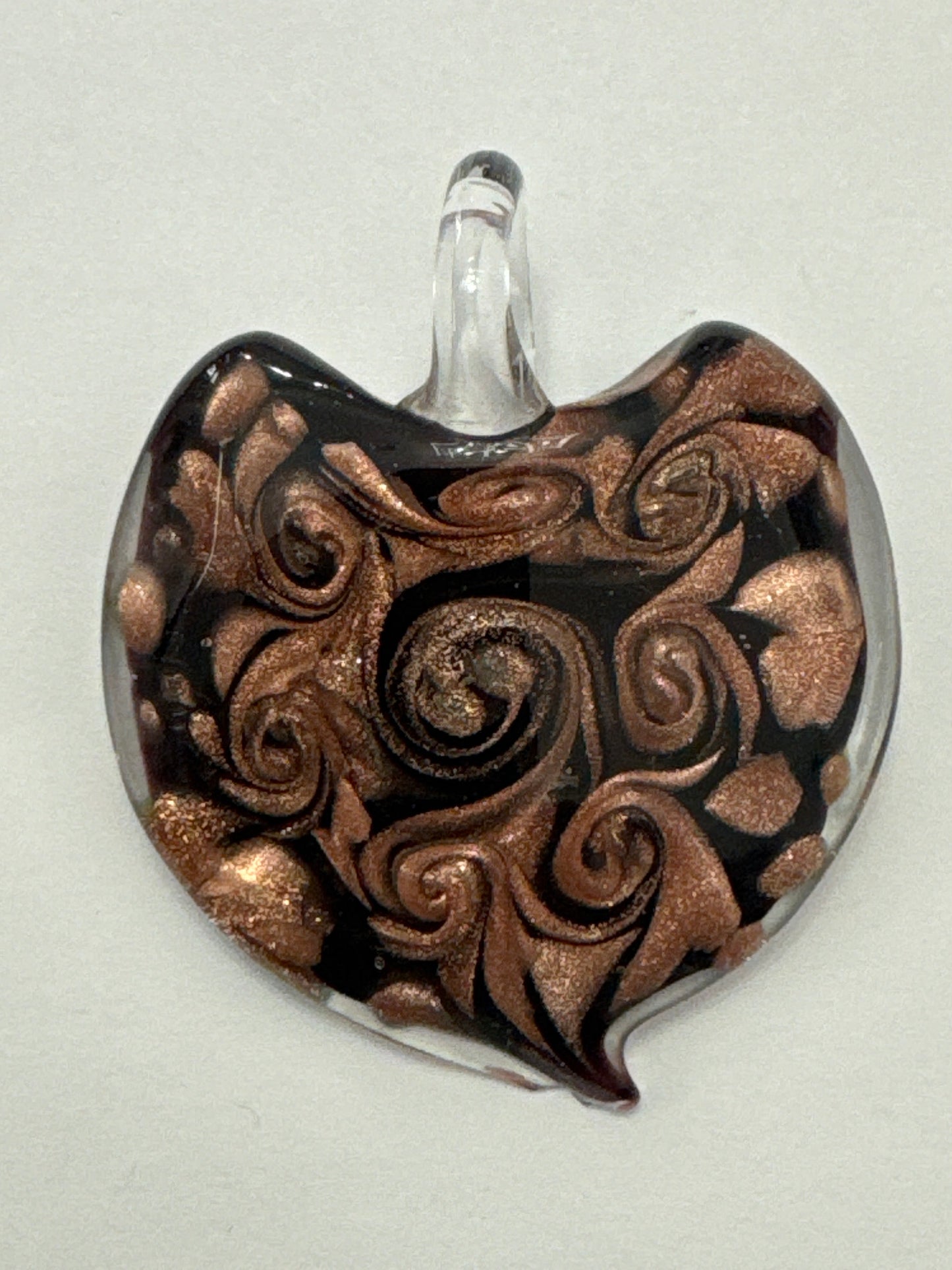 Pendant Earthfire Heart