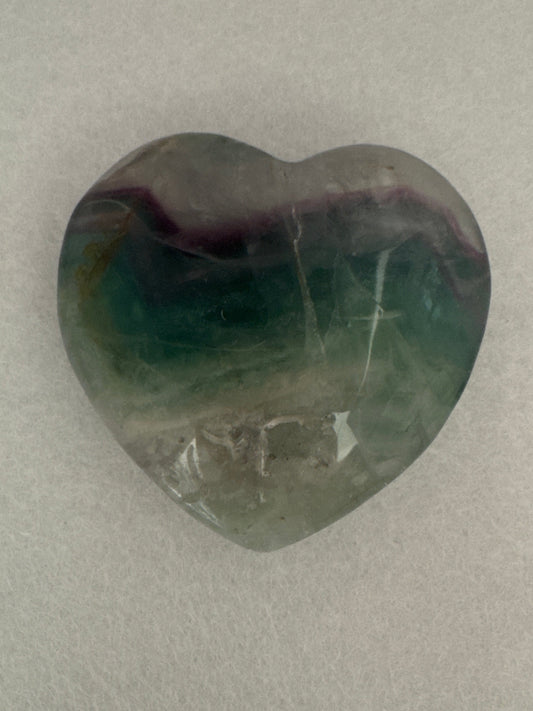 VFH60E Heart Fluorite 60mm