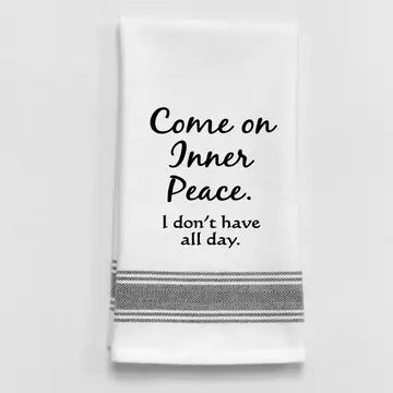 BB-C-49  Towel Come on Inner Peace. I don't have all day!