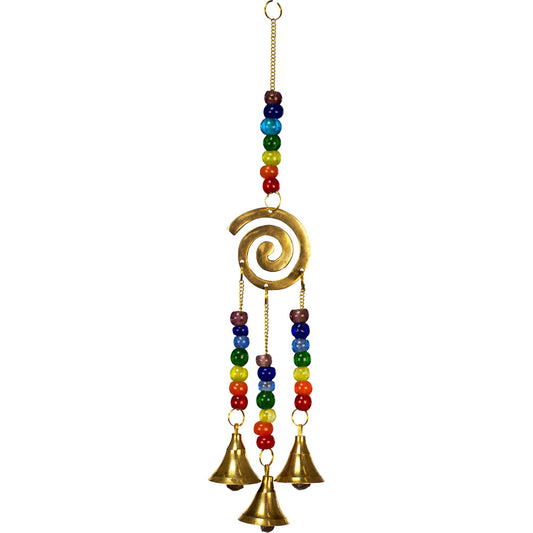 31335 Bells Hanging Chakra Spiral