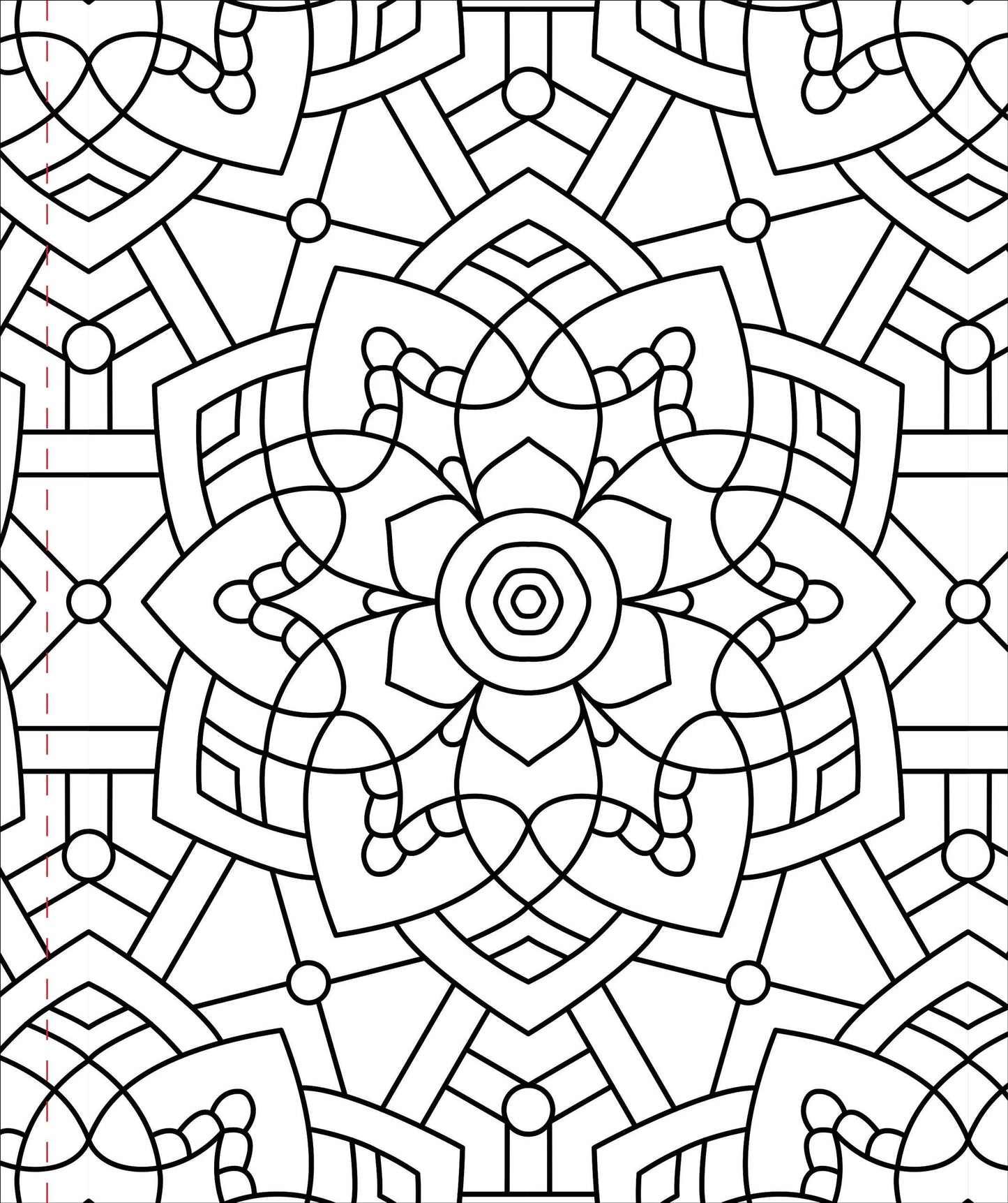 Large Print Coloring Book -  Color Me Calm