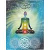 57120 Polyester Tapestry - Om Chakra