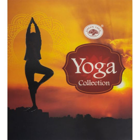 73059 Green Tree Incense 15 gr - Yoga Collection (Pack of 6)