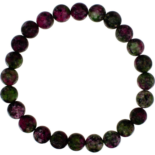 98504 Bracelet Ruby Zoisite 8mm
