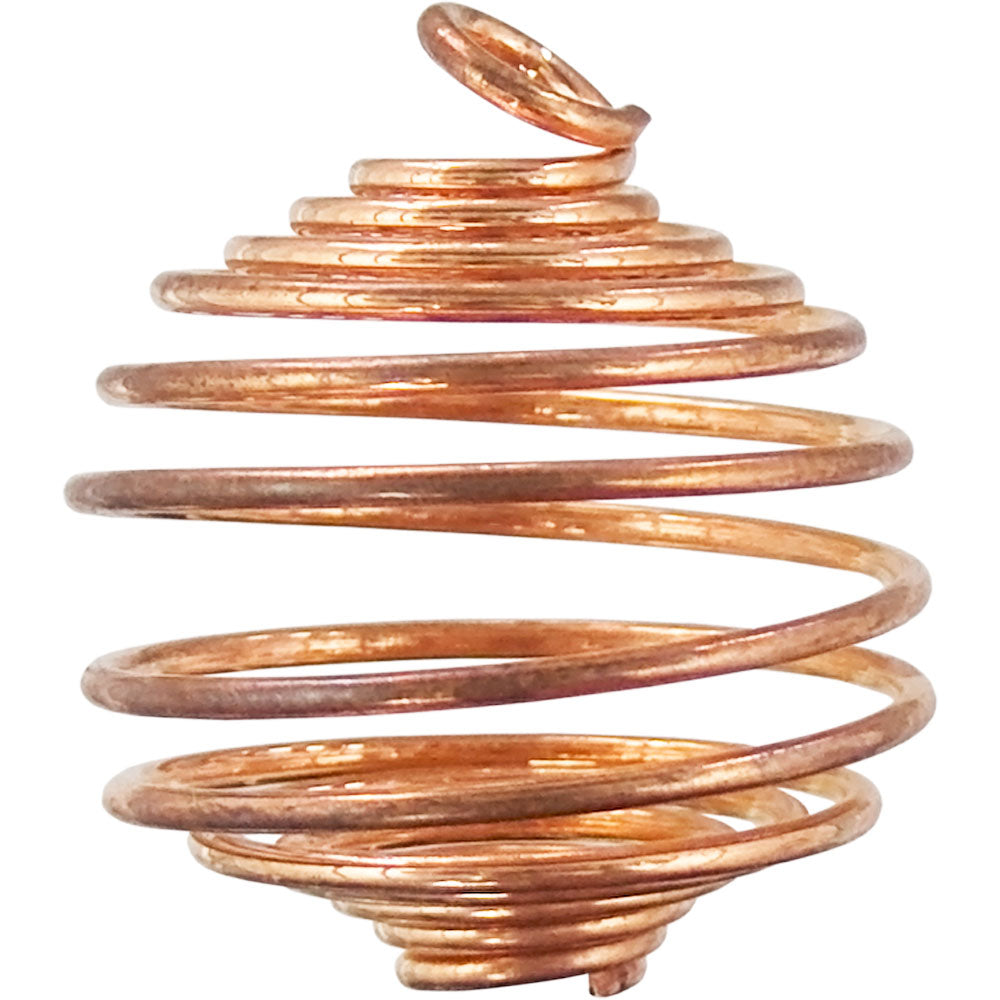 98993 Sm Tumbled Stone Cage Copper