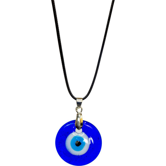 99333 Evil Eye Necklace Black Cord