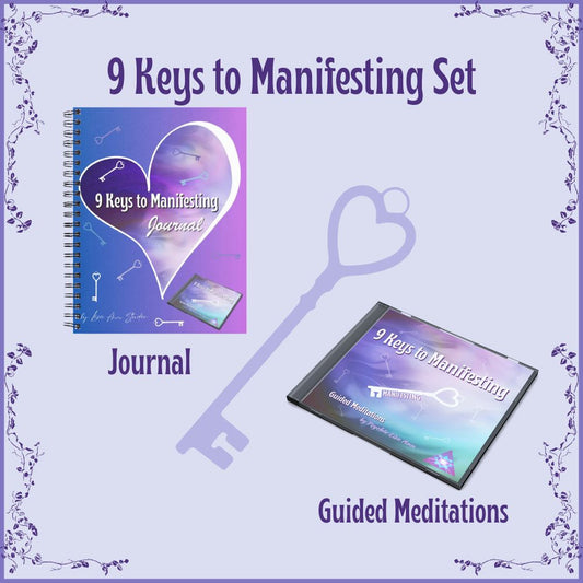 9 Keys to Manifesting Guided Meditation CD and Journal