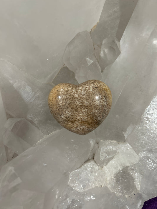 H45VM Heart Puff Picture Jasper 45 Mixed