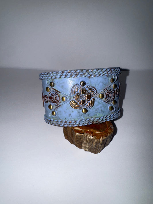 BPV5  Bracelets Vintage Patina Copper
