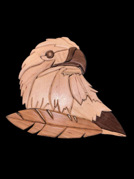 Handcrafted Eagle Wall Art