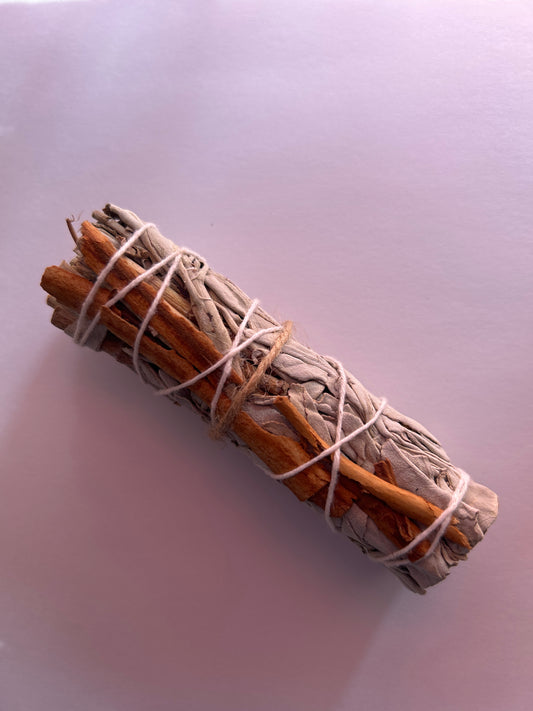 CWSN14 White Sage & Cinnamon 4"