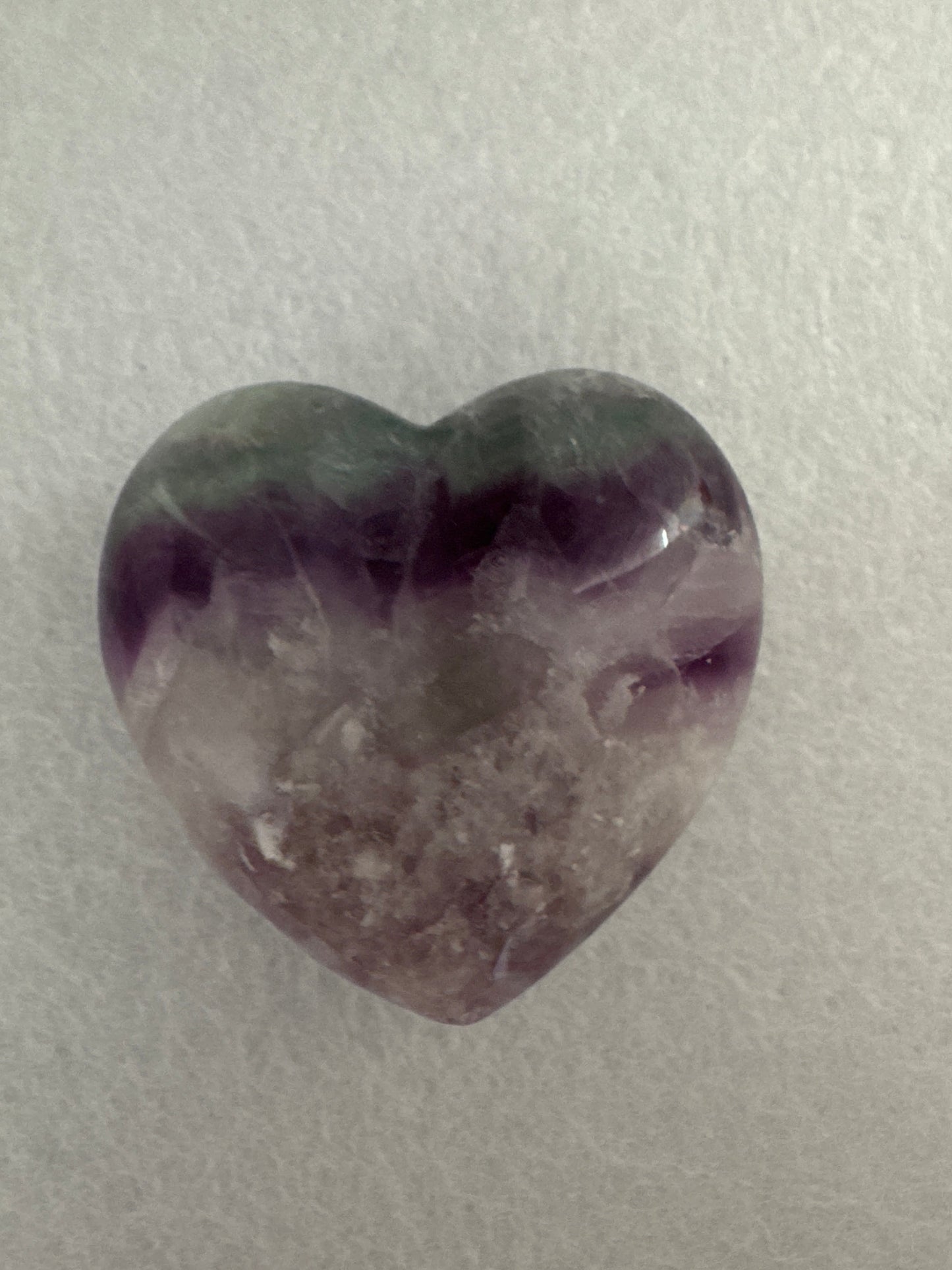 VFH40C Heart Fluorite 40mm