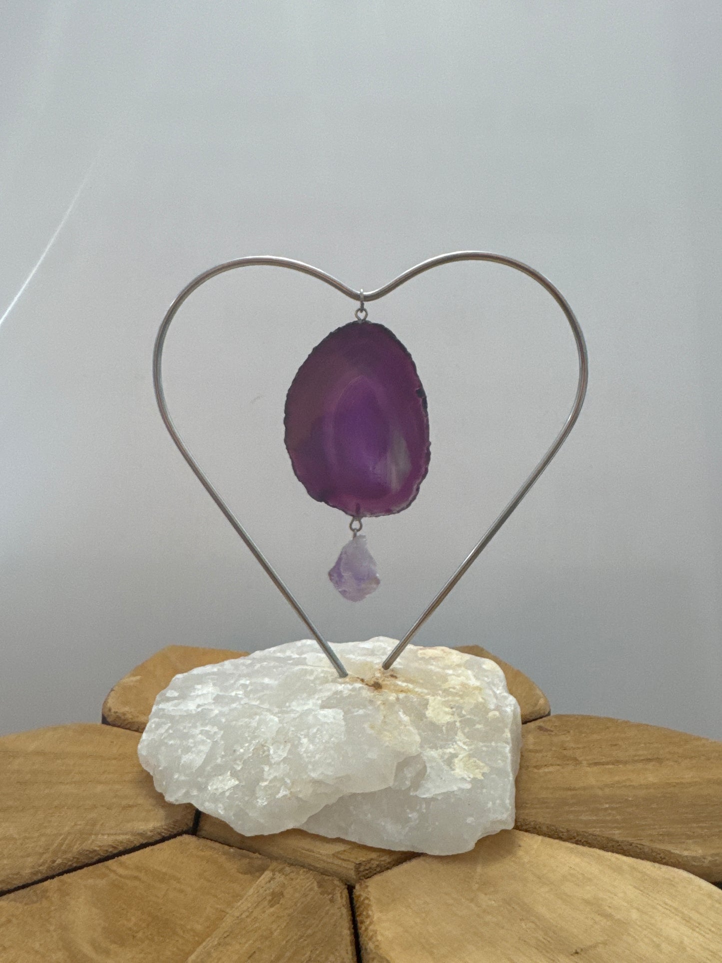 Desk Chime Heart