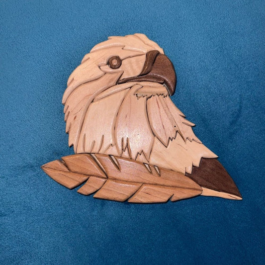Handcrafted Eagle Wall Art