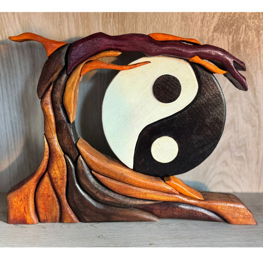 Handcrafted Ying Yang Harmony of Nature C