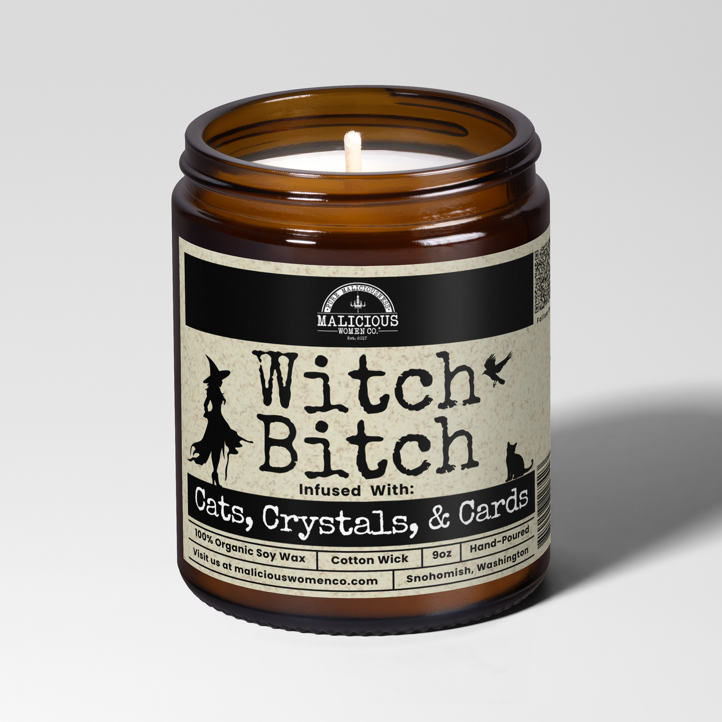 Witch B*tch 9oz Witch Candle Malicious Women Co