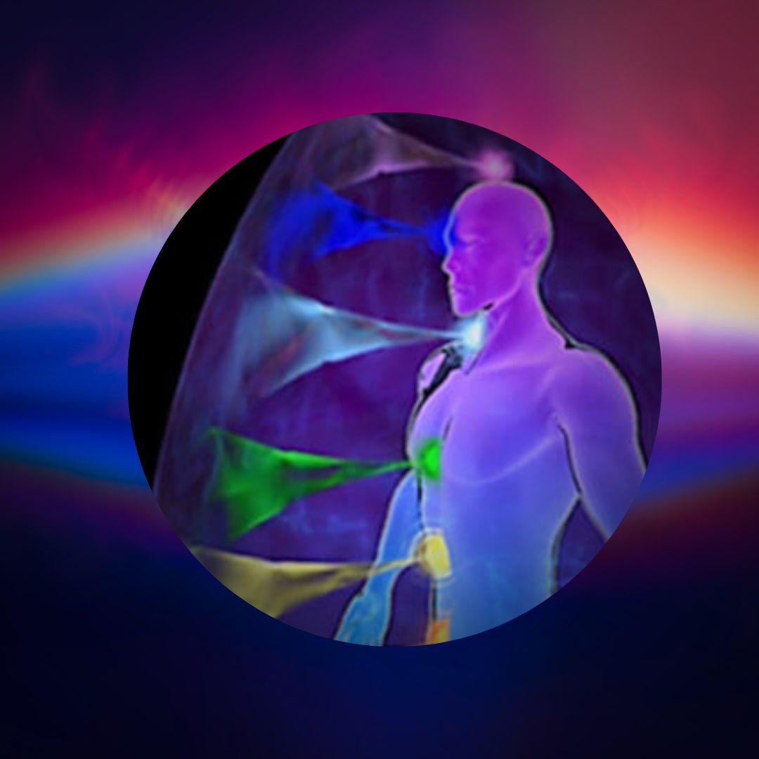 aura image shoeing chakras