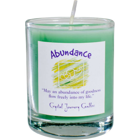 Soy Herbal Filled Votive Abundance