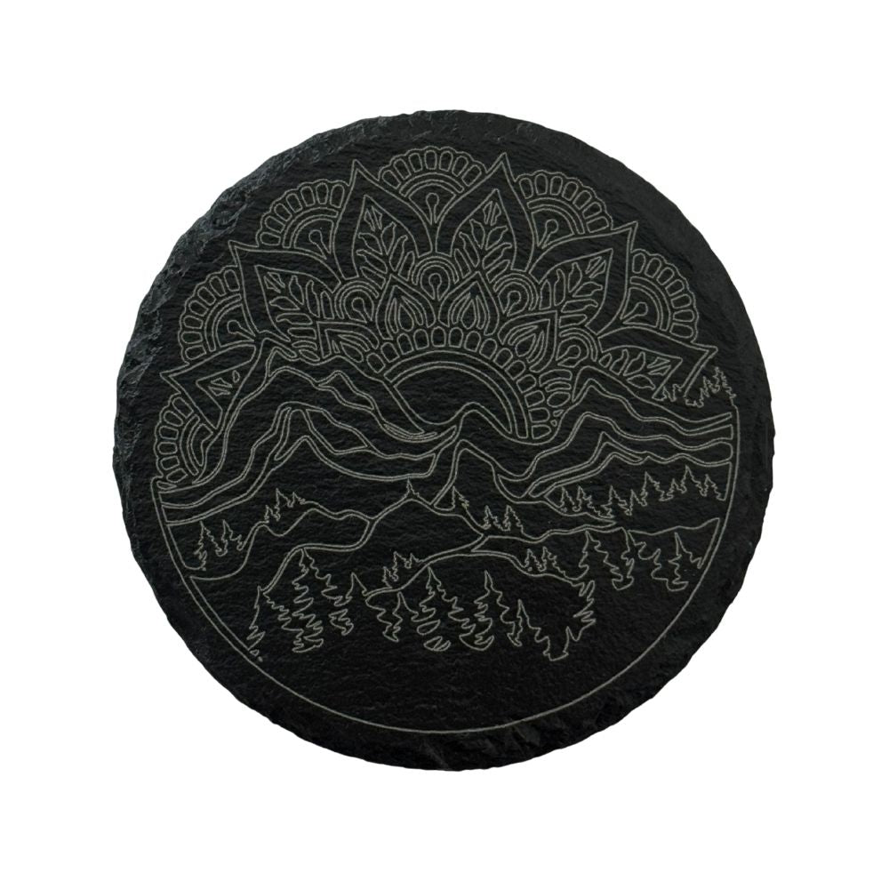 Coasters Mandala Mountain