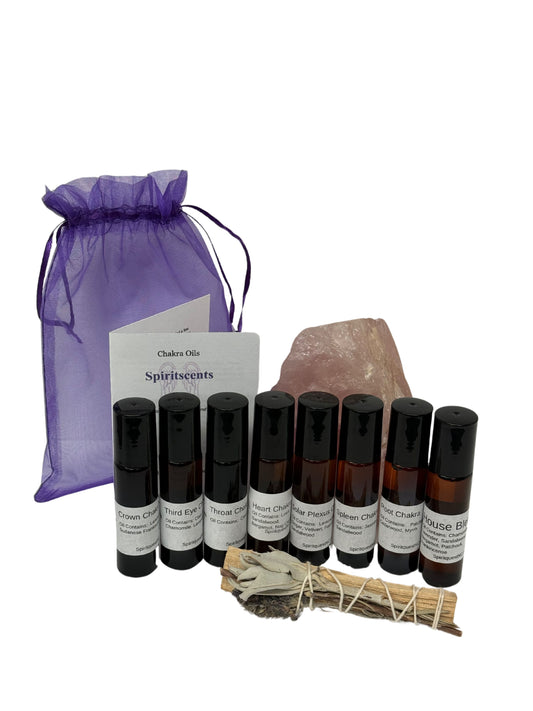 Set: Large Chakra Oils