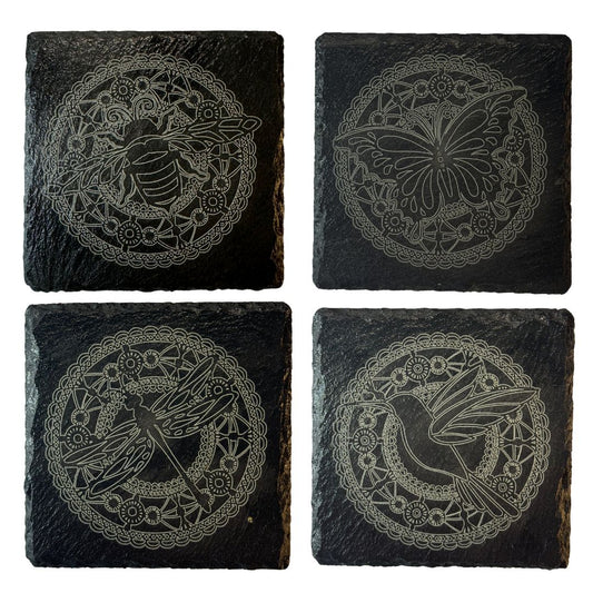 Coasters Mandala Nature Set