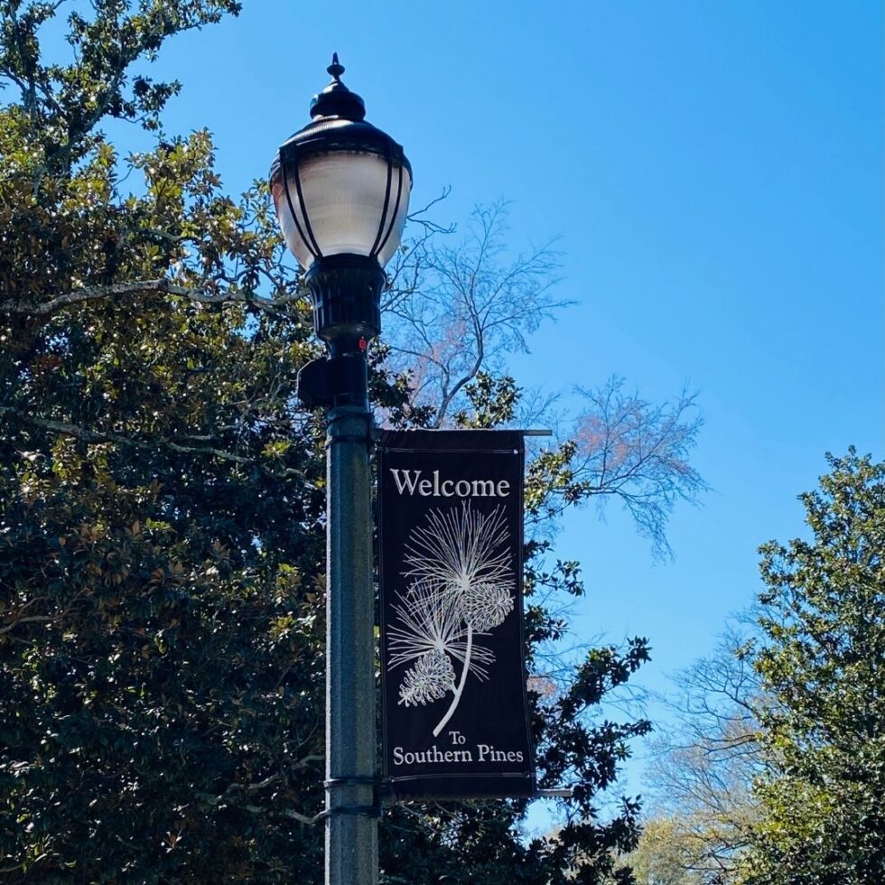 Southern Pines NC lightpole